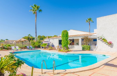 Campos Villa | TORRE MARINA - Villa with private pool in Sa Ràpita. Free WiFi