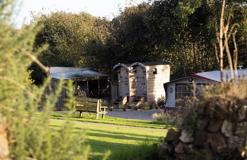 Chacewater RV Rental | Totally Luxury 4 Person Bell Tent 10 mins Surf/Sail/Swim Beaches