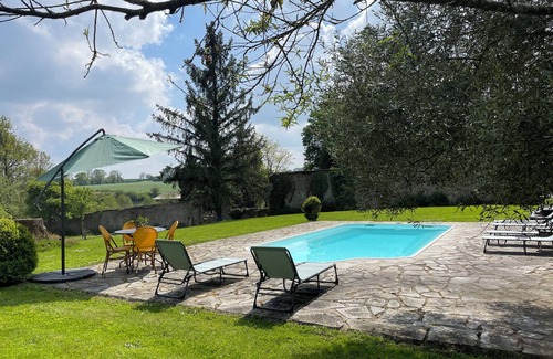 Saint-Martin-de-Cenilly Cottage | Tower Cottage on large private estate Pool Open May15-Sept30th