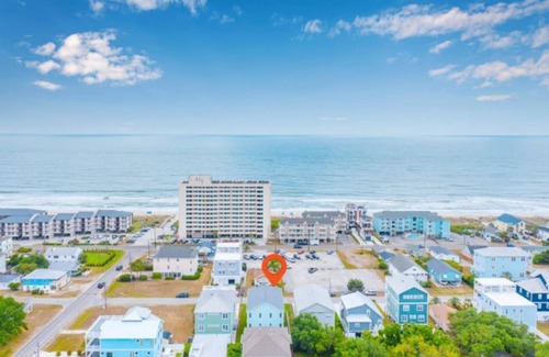 Wilmington Beach House | Townhouse a block from beach, Ocean facing, EZ Access elevator, Covered parking!