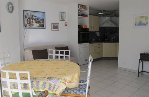 Agay Apartment | Très beau 2 pièces climatisé, tout équipé avec vue mer et garage