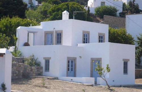 Chora House | Traditional villa in Hora with sea view to the Aegean