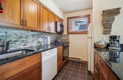 Central Vermont- Killington Condo | Trail Creek 11 on a ski home trail.