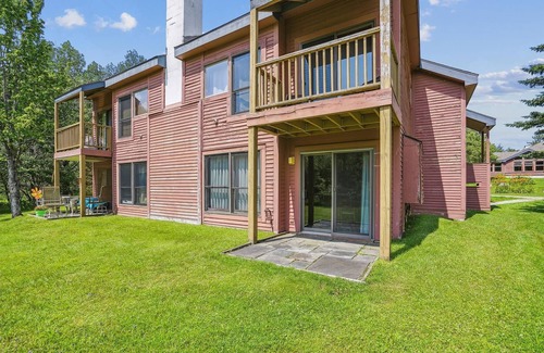 Central Vermont- Killington Condo | Trail Creek 11 on a ski home trail.