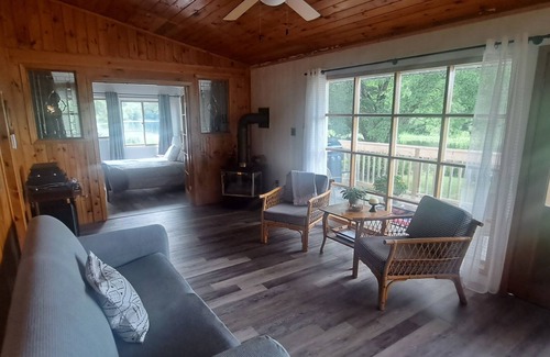 Ryerson Cottage | Tranquil, cozy cottage just steps from the river with miles of boating fun!