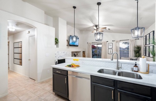 Rita Ranch House | Tranquil Desert Retreat W/Pool & Gas Fire Pit