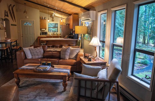 Packwood House | Tranquil Forest House w/Cedar Hot Tub, Sauna, and in a semi-secluded area
