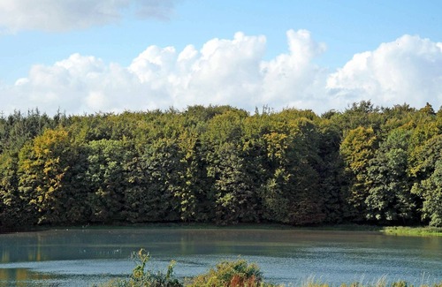 Aabenraa House | Tranquil Holiday Home in Aabenraa with Lake View
