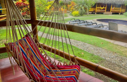 Montanita Cottage | Tranquil Oasis-Bed,1 Bath Cottage with Pool View and AC - Your Perfect Getaway!