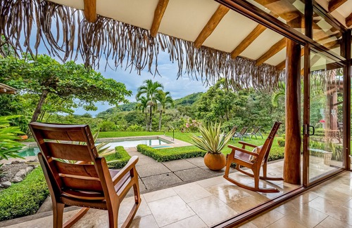 Islita Villa | Tranquil retreat with amazing views of rainforest & ocean, pool, rooftop balcony
