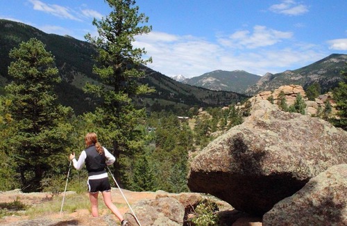 Estes Park Cabin | Tranquil Solitude Cabin - Spectacular Views, Cozy Comfort