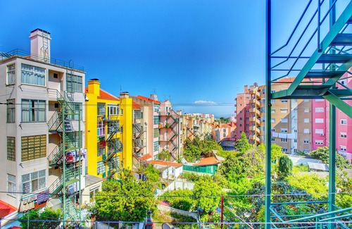 Penha de Franca Apartment | Travel Themed Home | Office Balcony Loft