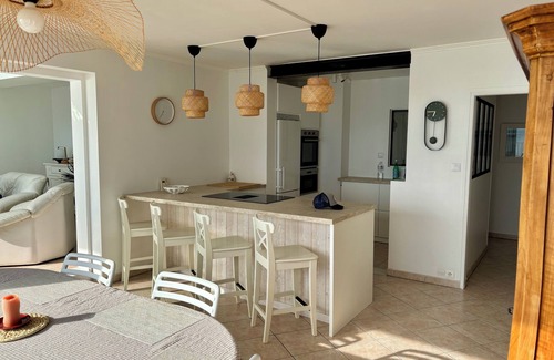 Saint-Gilles-Croix-de-Vie Apartment | Treat yourself to a relaxing interlude by the water.