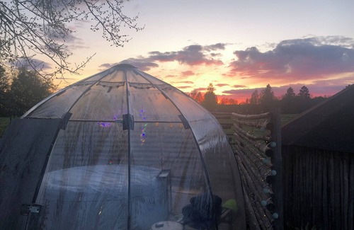 Avesta House | Treehouse Magpies Nest With Bubble Pool