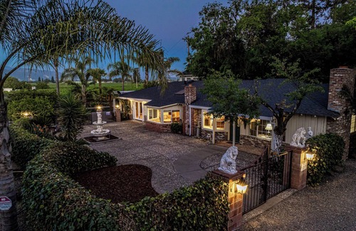 Geyserville House | Trentadue Winery Home Estate. Pool, vineyard, and winery.
