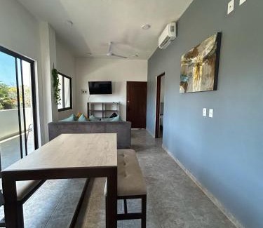 Barra de Navidad Apartment | Tritón Apartment, ground floor and pool