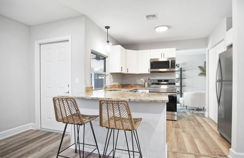 Port Saint Lucie House | Tropical Family Escape with Pool, Arcade Games and Outdoor Lounge