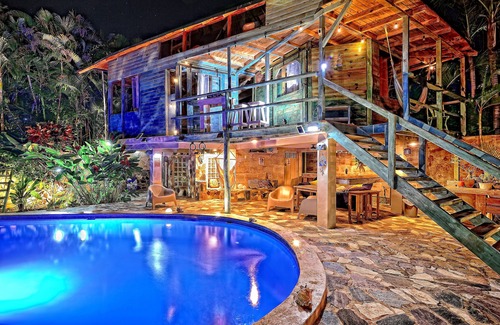 ProCab Ski Chalet | Tropical guesthouse by the pool in the lush garden and best area close to beach.