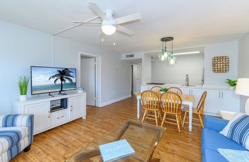 Avon By The Sea Condo | Tropical Oasis at Chateau by the Sea Family and Pet Friendly Beachfront Escape