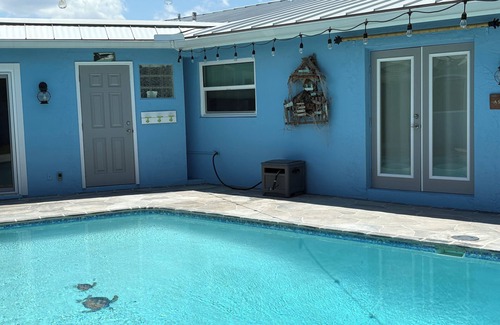 Indialantic House | Tropical Paradise Beachside 3 bedroom 2.5 bath pool home with large backyard