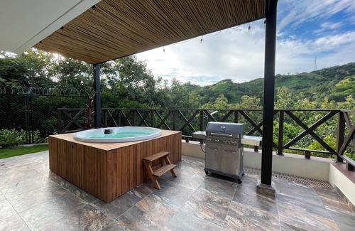 Anapoima Cabin | Tropical Paradise, Deluxe Duplex Cabin nestled in the majesty of the mountains