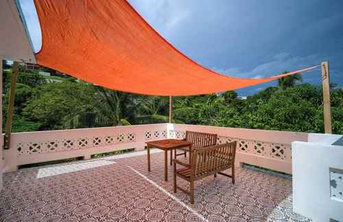 Isabel II Apartment | Tropical Studio with Private Pool & Balcony