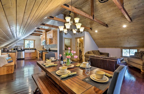 Donner Lake Woods House | Truckee Family Home, Walk to Lake + 5 Mi to Skiing