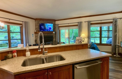Mont-Tremblant Condo | TRUE ski in/out - large heated pool in summer!