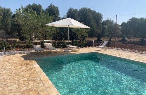 Ostuni House | Trullo Sasamaka, sea view and seen on the White City of Ostuni