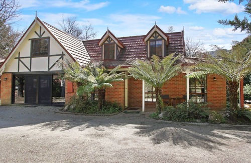 Bright House | Tudor House - Large Family Home with shared pool