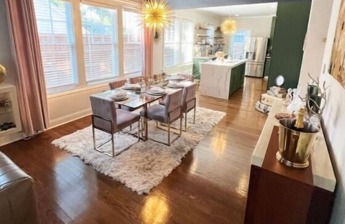 Fort Worth House | Tudor Style Bungalow with Pooln
