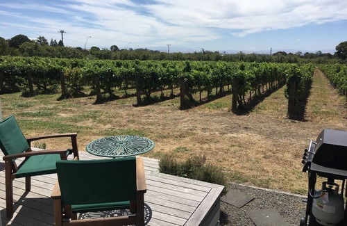 Havelock North House | Tuki Vineyard Cottage - luxury one bedroom villa overlooking vineyard