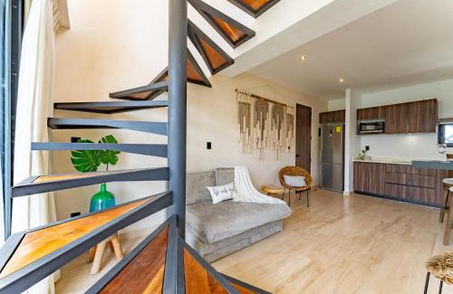 Zama Apartment | Tulum Stylish 2BR Penthhouse, Private Terrace, Grill and Pool