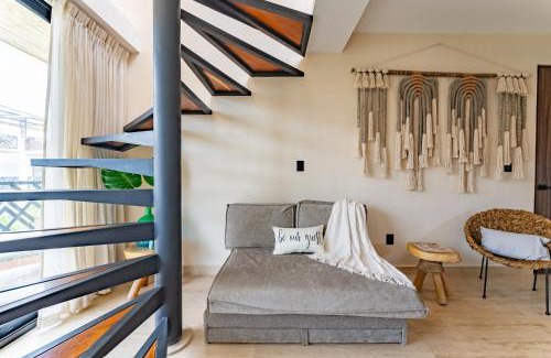 Zama Apartment | Tulum Stylish 2BR Penthhouse, Private Terrace, Grill and Pool