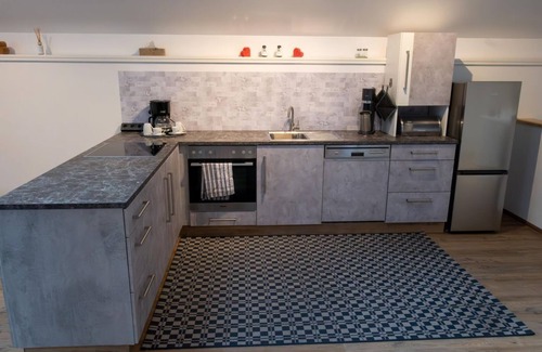 Buers Apartment | Turmhus - apartment/apartment, shower, WC, 2 bedrooms