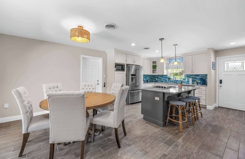Seacoast Shores House | Turtle Pointe - 3BR, Poolside Coastal Escape