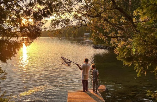 Charleston Cottage | TWIN Cottage - Cozy cottage with generous deck and beautiful lake view.