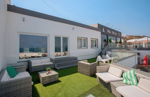Ribamar Apartment | Twin Room 10 with Balcony and Wi-Fi
