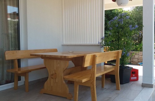 Cove Tri Zala (Zrnovo) Apartment | Two bedroom apartment with terrace and sea view Viganj, Pelješac (A-13241-a)