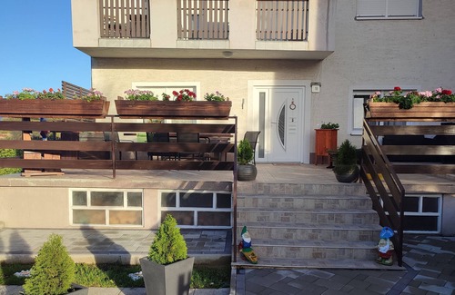 Otocac Apartment | Two bedroom apartment with balcony Otočac, Velebit (A-20294-a)