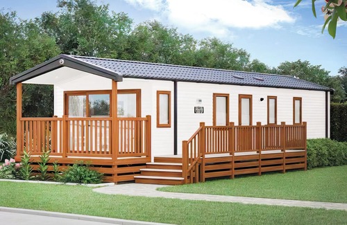 Aberystwyth House | Two bedroom caravan, sleeping four people, perfect for relaxing by the coast.
