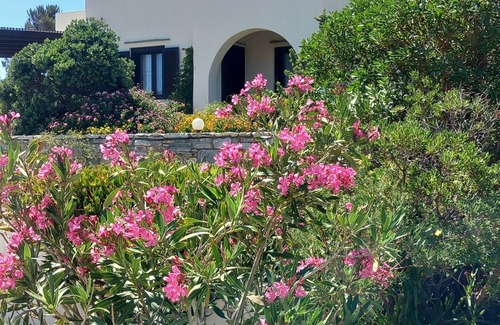 Agios Prokopios Villa | Two bedroom villa with two baths, panoramic sea views, hot tub, breakfast incl.