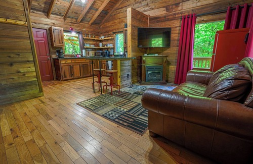 Dahlonega Cabin | Two Cabins with Hot Tubs-Playset/Sleeps 22/7 Acres