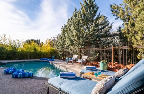 West Sedona House | Two Custom Homes with Pool, Spa, Rooftop Deck