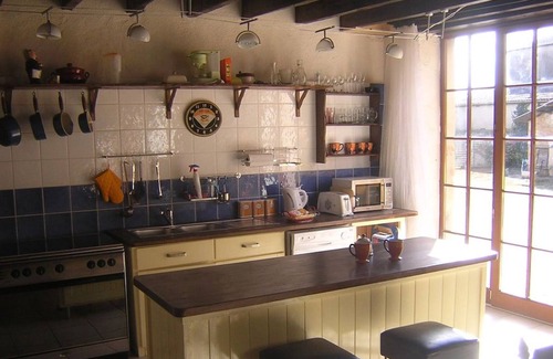 Bazoges-en-Pareds Cottage | Two gites located side by side in a medieval village with heated pool.