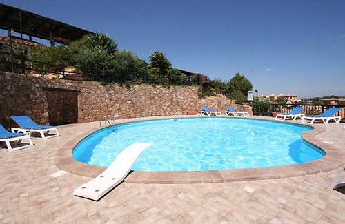 Porto San Paolo Apartment | Two-room apartment with sea view, swimming pool and relax
