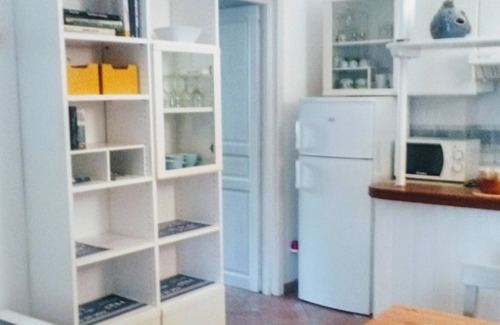 Tancau Sul Mare Apartment | Two-room apartment 300 meters from the sea in a villa with garden (IUN FO 665)