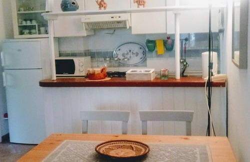 Tancau Sul Mare Apartment | Two-room apartment 300 meters from the sea in a villa with garden (IUN FO 665)