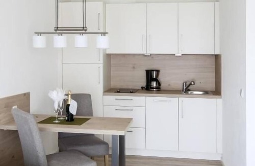 Bad Fuessing Apartment | Two-room suite with large covered balcony