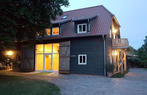 Dobbin-Linstow Apartment | Two - room - vacation apartment Steinwerder - Ferienscheune am Lustweg